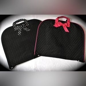 NWT Quilted Garment Bags - 2 color options